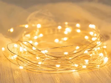 LED Lichterdraht warmweiß