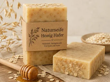 Naturseife Honig Hafer