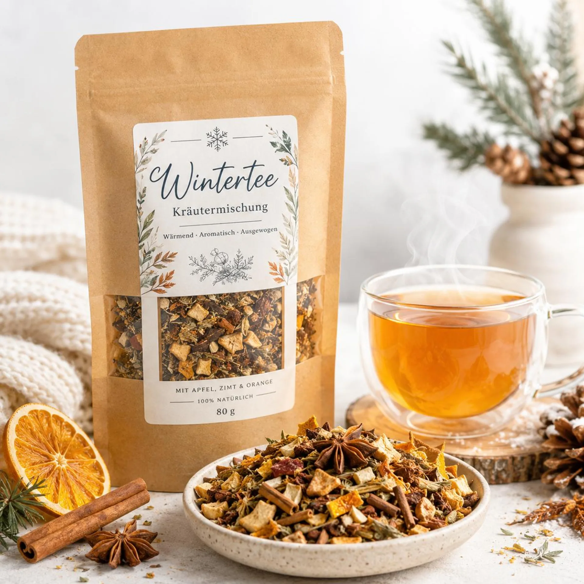 Wintertee Kräutermischung