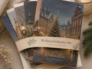 Christmas card set