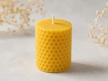 Bienenwachskerze