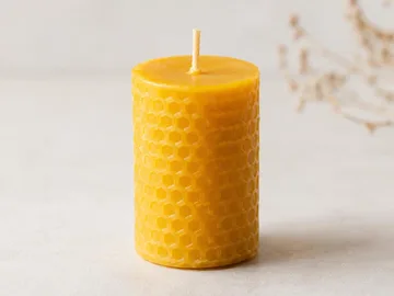 Bienenwachskerze