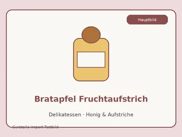 Bratapfel Fruchtaufstrich