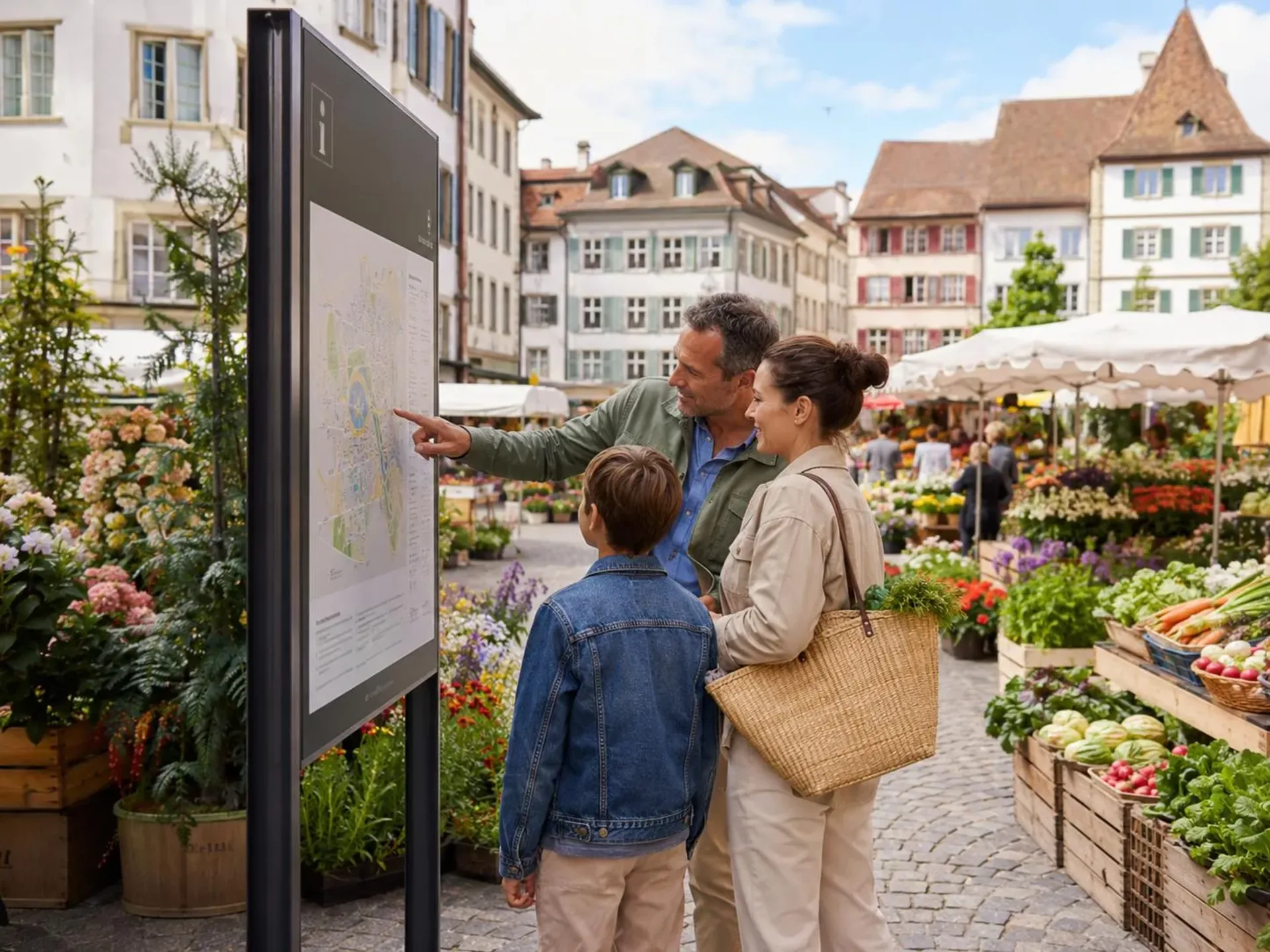 Besucher besser informieren
